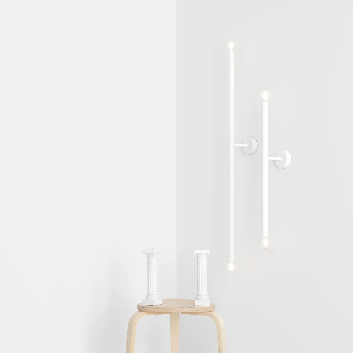 KINKIET TUBO 2 WHITE S 1072D_S ALDEX