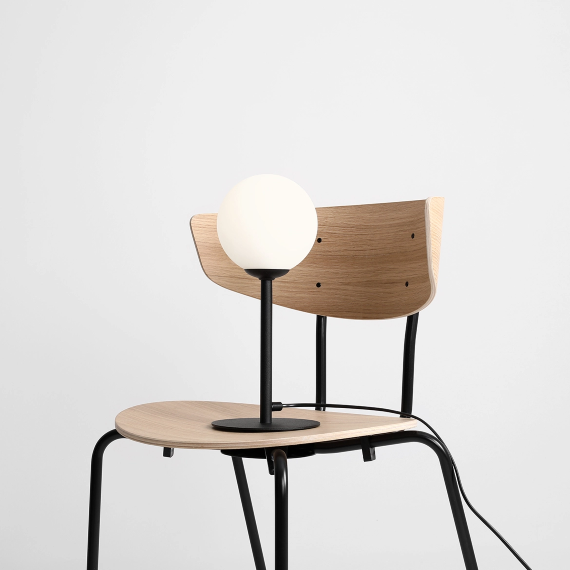 Lampka Biurkowa PINNE Czarny 1080B1 Aldex