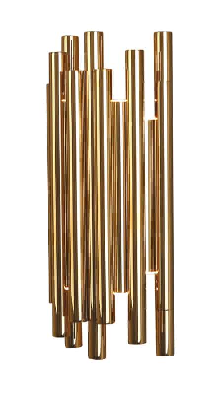 Kinkiet ORGANIC W0187 gold MAXlight