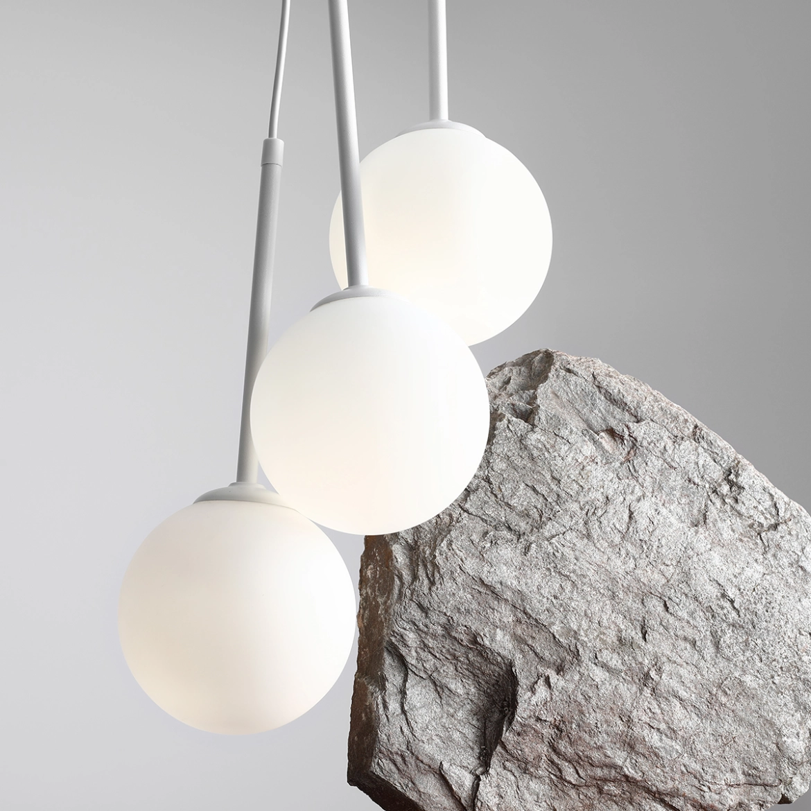 LAMPA WISZĄCA BOSSO 3 WHITE 1087E ALDEX