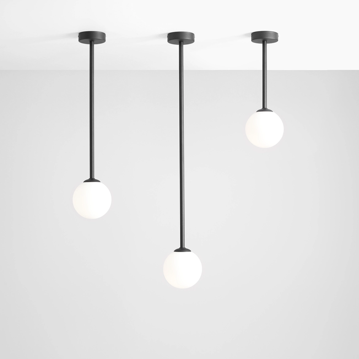 Lampa wisząca PINNE black M 1080PL_G1_M ALDEX