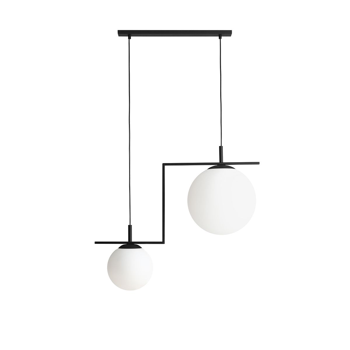 Lampa wisząca ZAC 2 black 1038H1_2 ALDEX