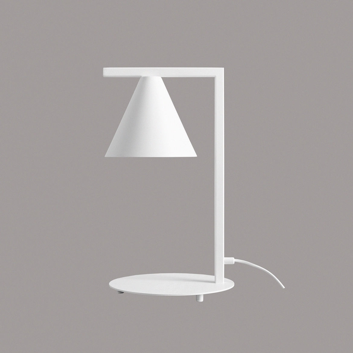 Lampka Biurkowa FORM Biały 1108B Aldex