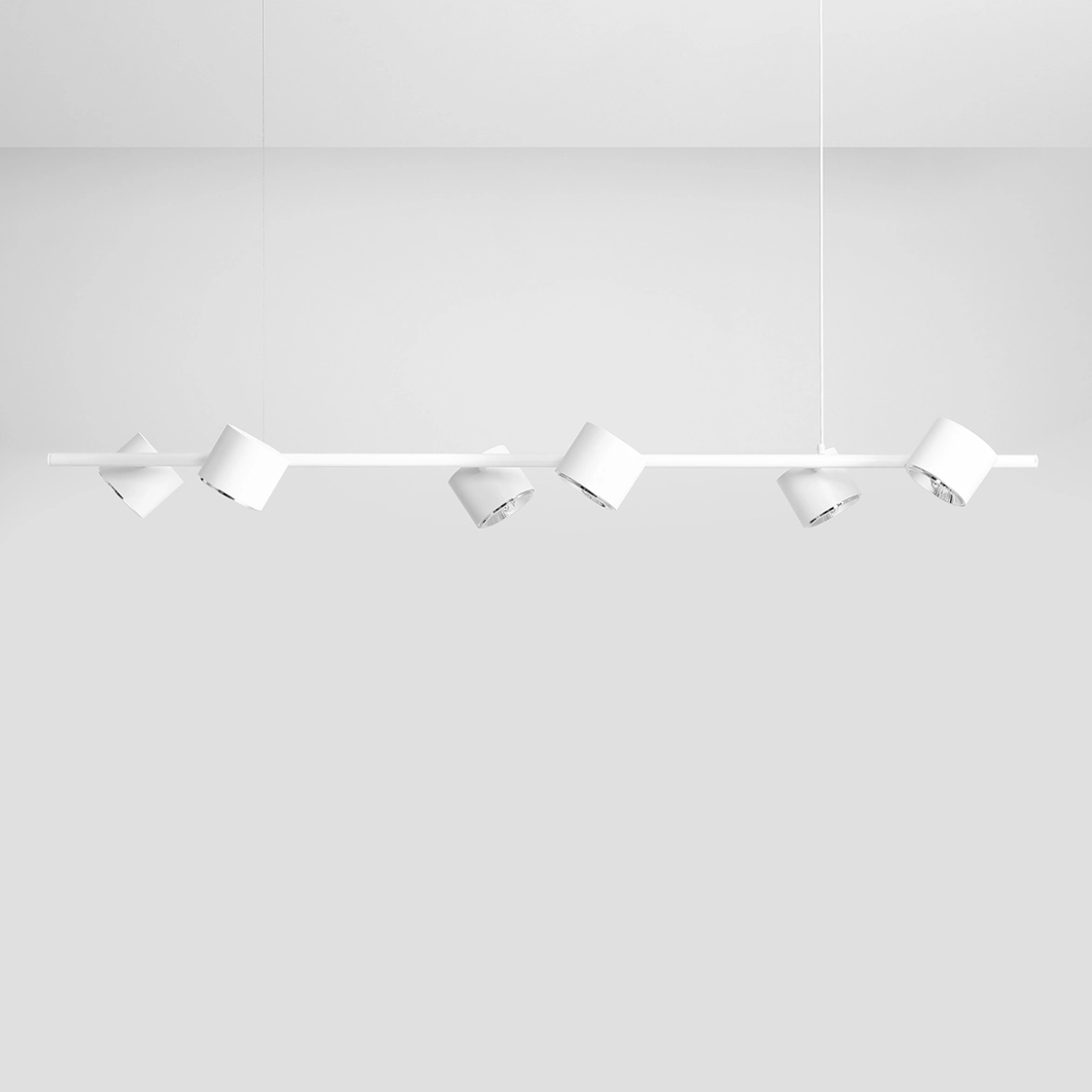 Lampa wisząca 6-PŁ BOT WHITE 1046K ALDEX