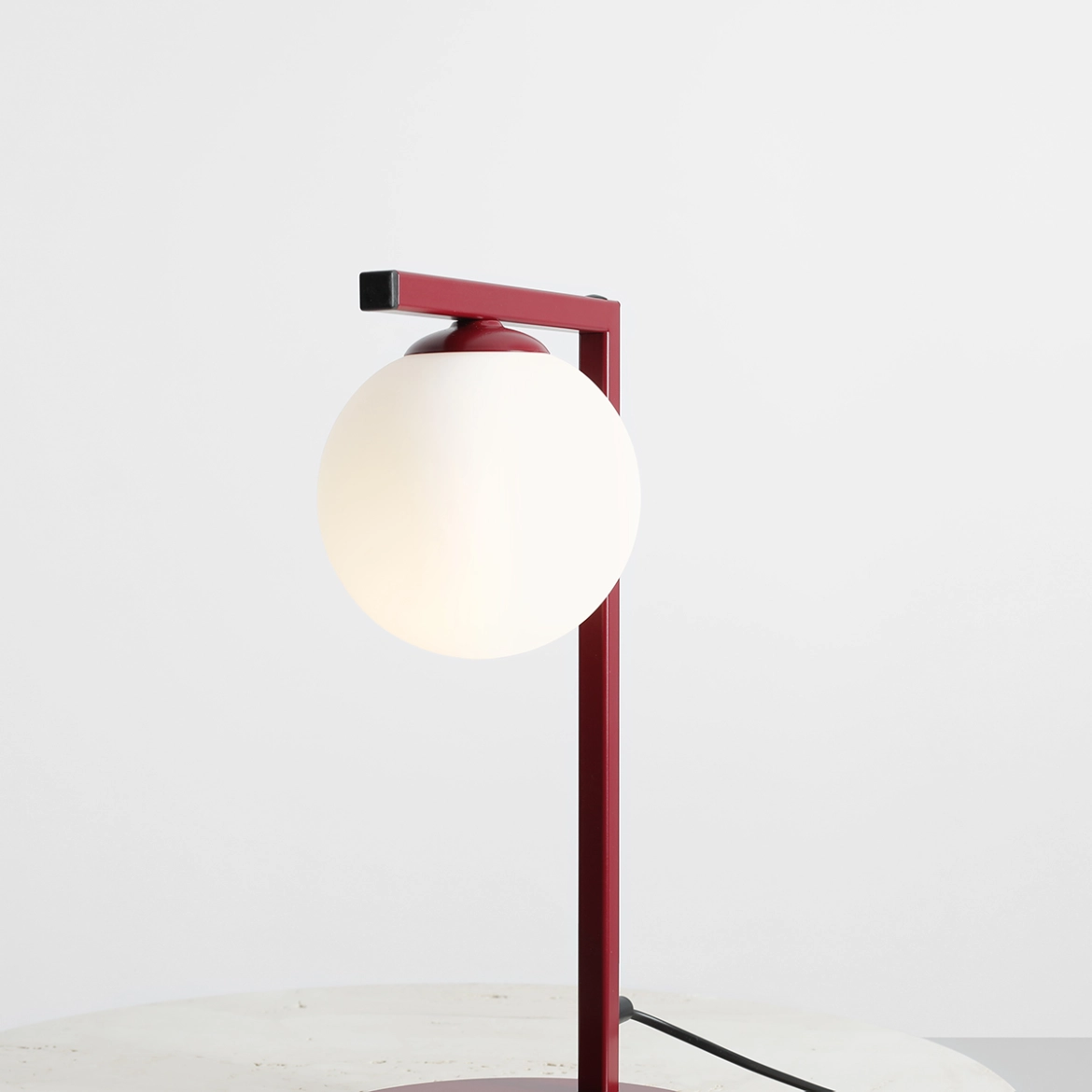 Lampka Biurkowa Zac Bordowy 1038B15_1 Aldex