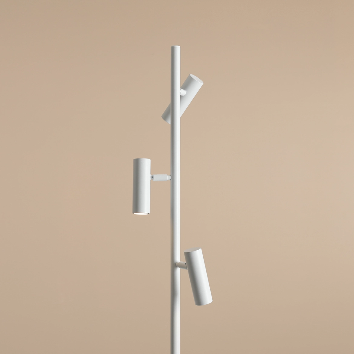 Lampa Stojąca TREVO Biały 1104A Aldex