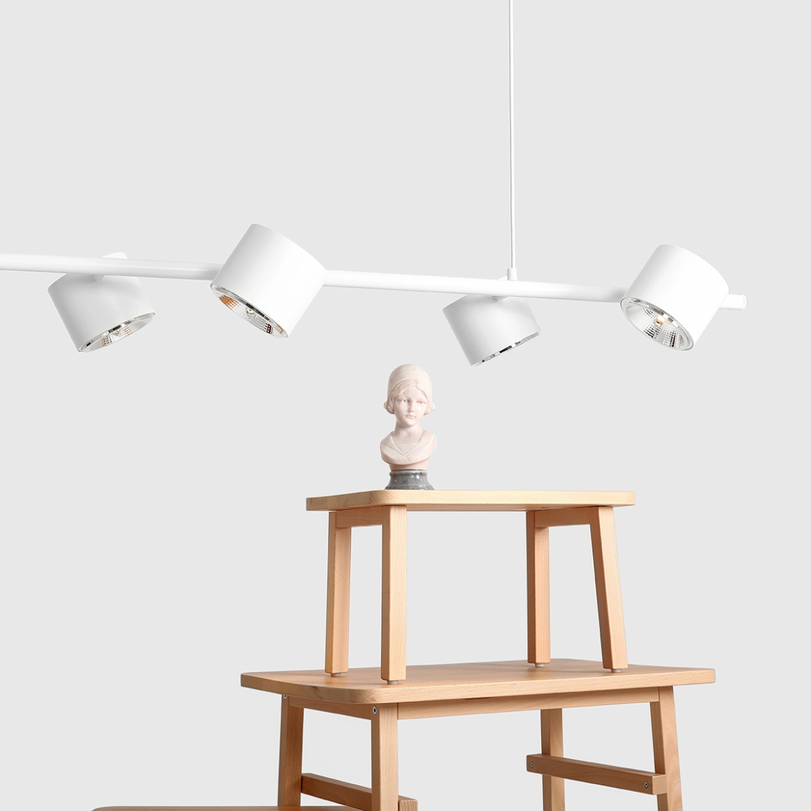 Lampa wisząca 6-PŁ BOT WHITE 1046K ALDEX