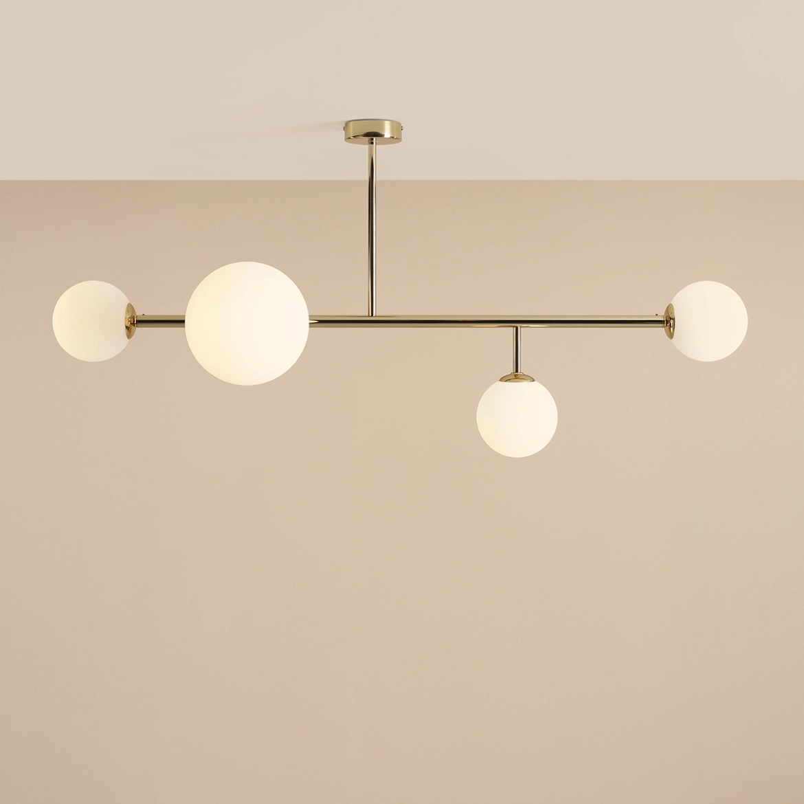 Lampa sufitowa DIONE gold IV 1092PL_L30 Aldex