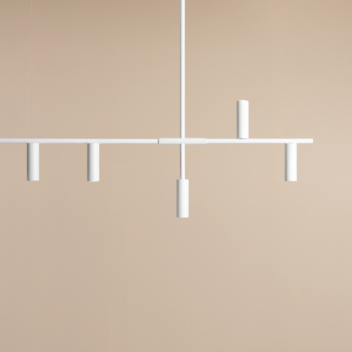 Lampa Wisząca TREVO 6 Biały 1104K Aldex