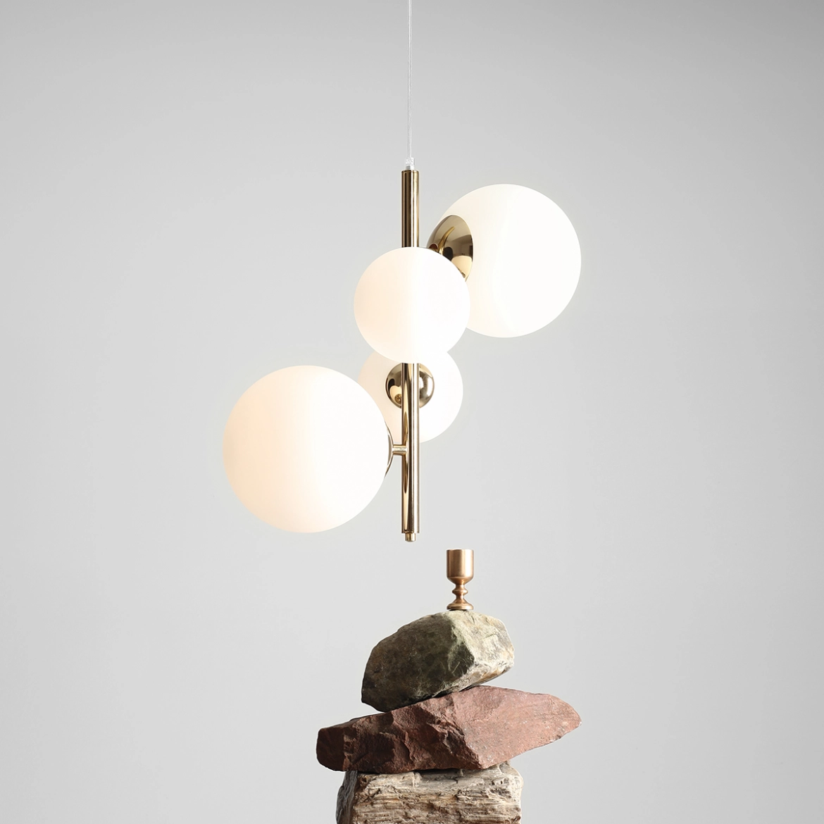 Lampa wisząca BLOOM 4 GOLD 1091L30 ALDEX
