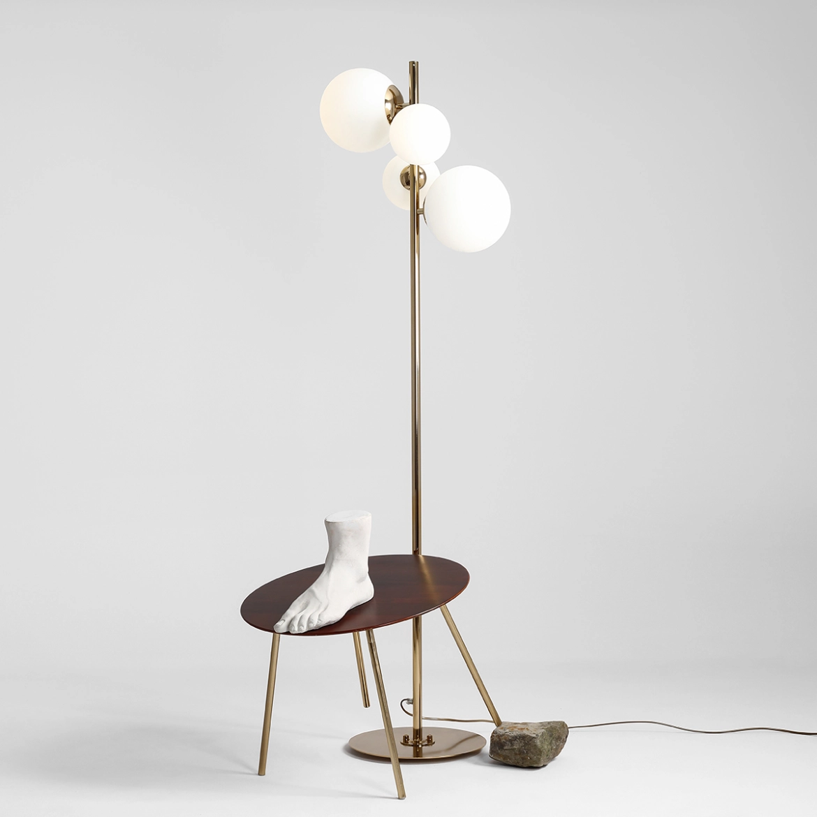 LAMPA STOJĄCA BLOOM GOLD 1091A30 ALDEX