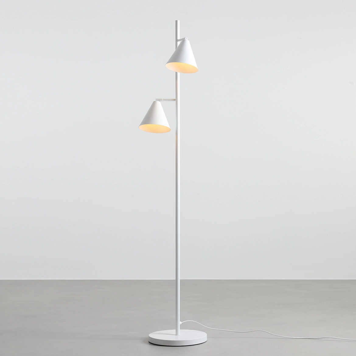 Lampa Stojąca FORM 2 Biały 1108A_2 Aldex