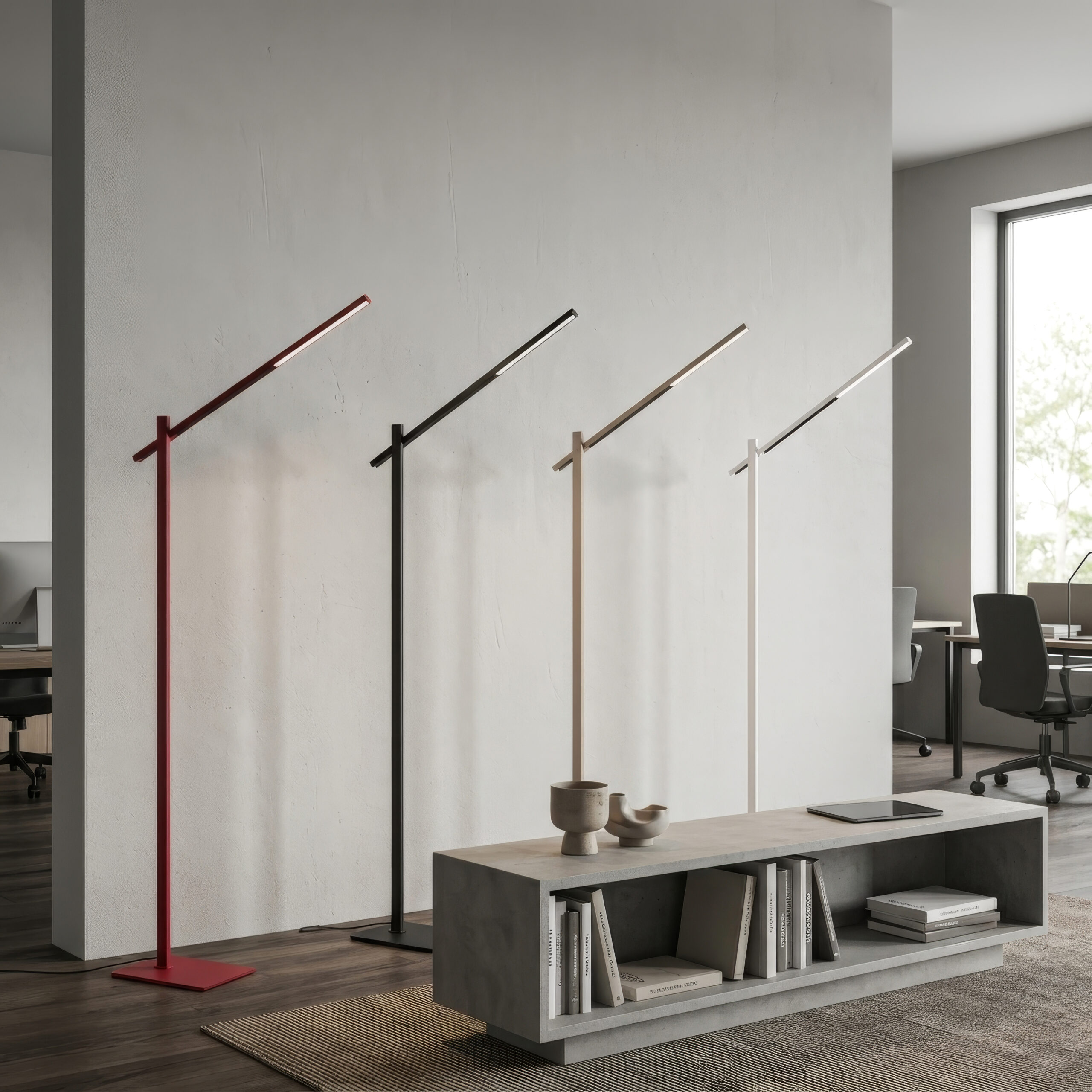 Lampa podłogowa ONTARIO FLOOR DIMM SWITCH czarna AZ6803 Azzardo