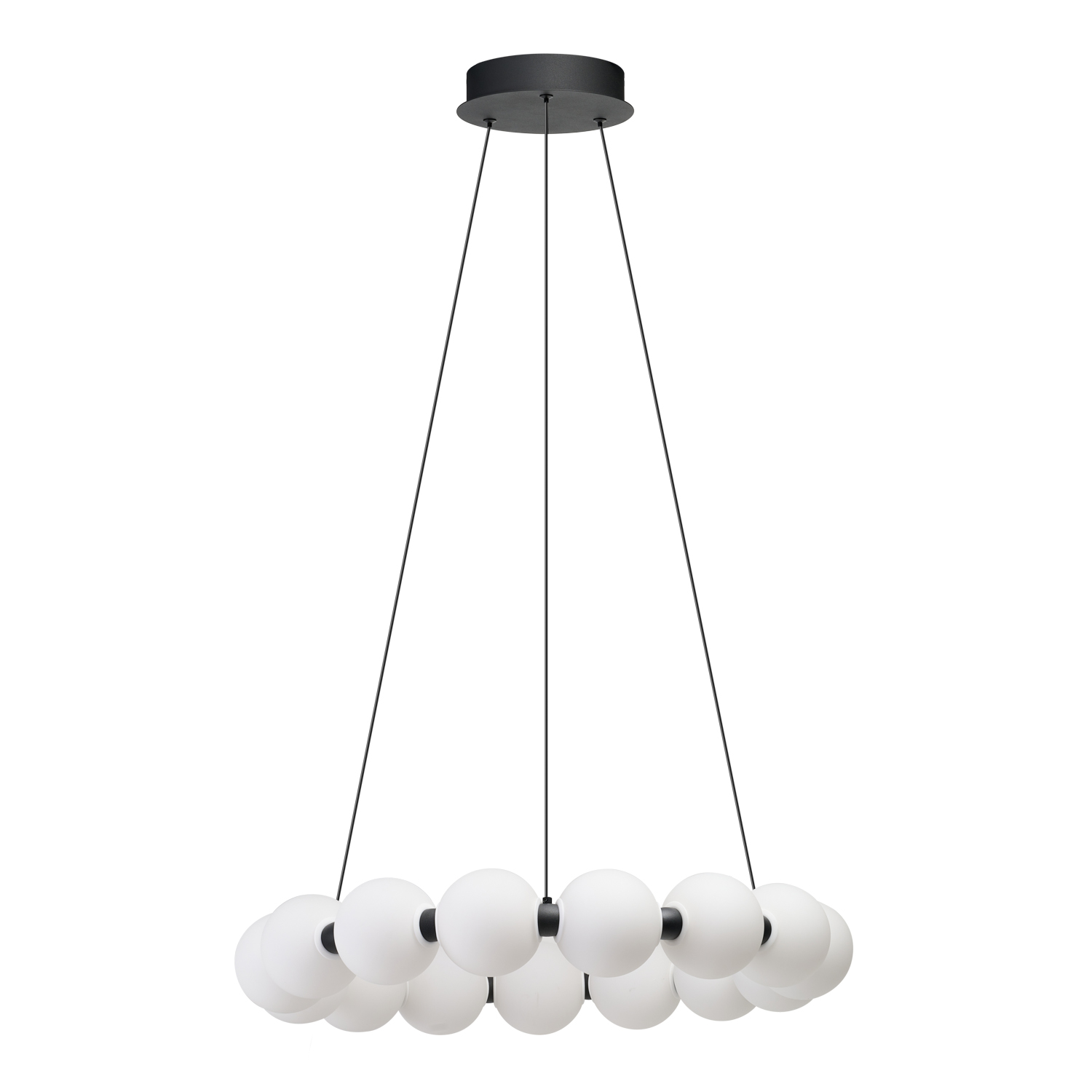 Lampa wisząca PERLA PENDANT 60 3-STEP DIMM czarna AZ6895 Azzardo