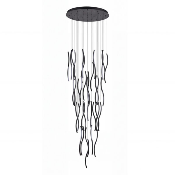 FLOW 41 PENDANT 3-STEP DIMM 4000K BK
