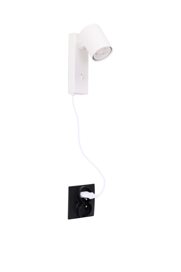 EXO WALL PLUG WH