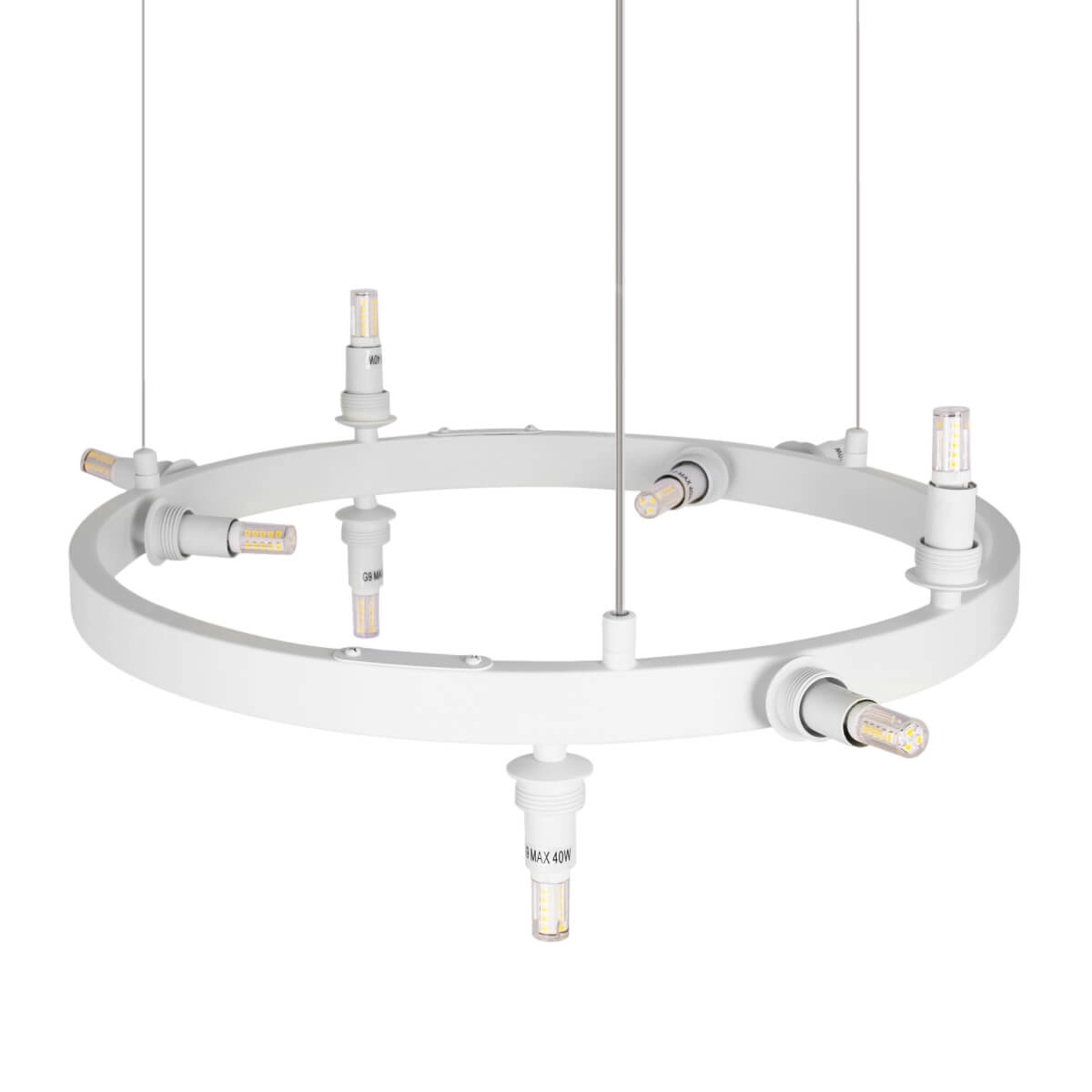 Baza BUBBLES LAMPBODY ROUND 10 AZ5870 biały AZZARDO