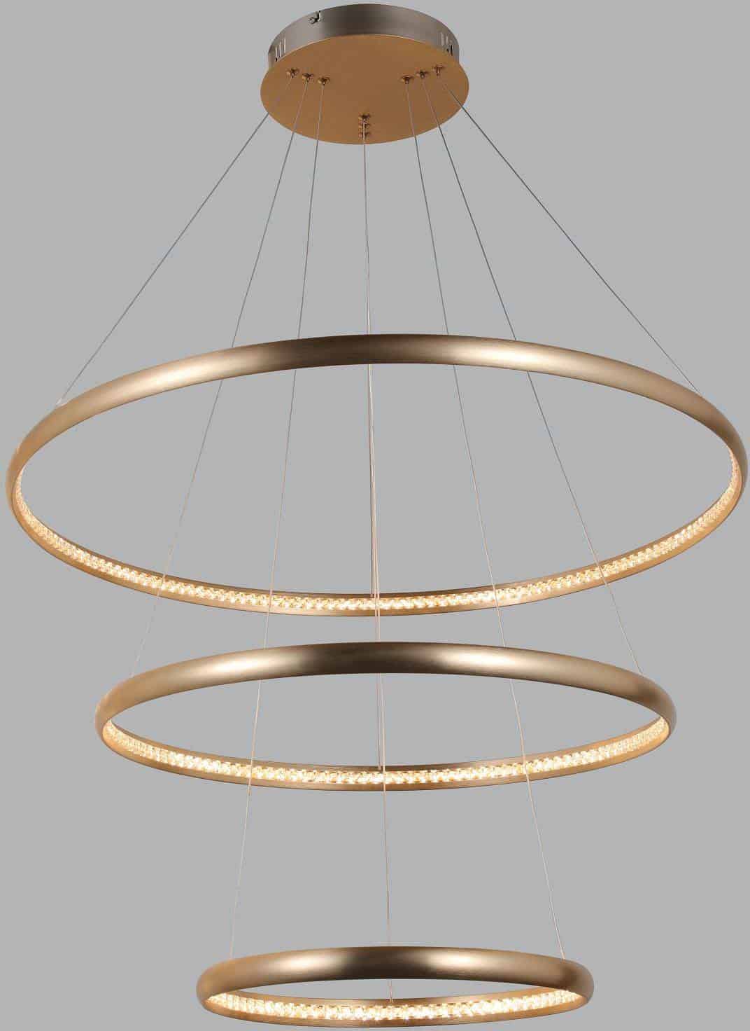 Lampa wisząca Brighton 3 (gold) AZ4429 AZZARDO
