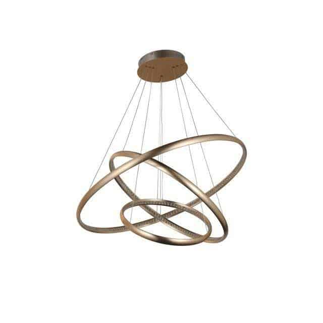 Lampa wisząca Brighton 3 (gold) AZ4429 AZZARDO
