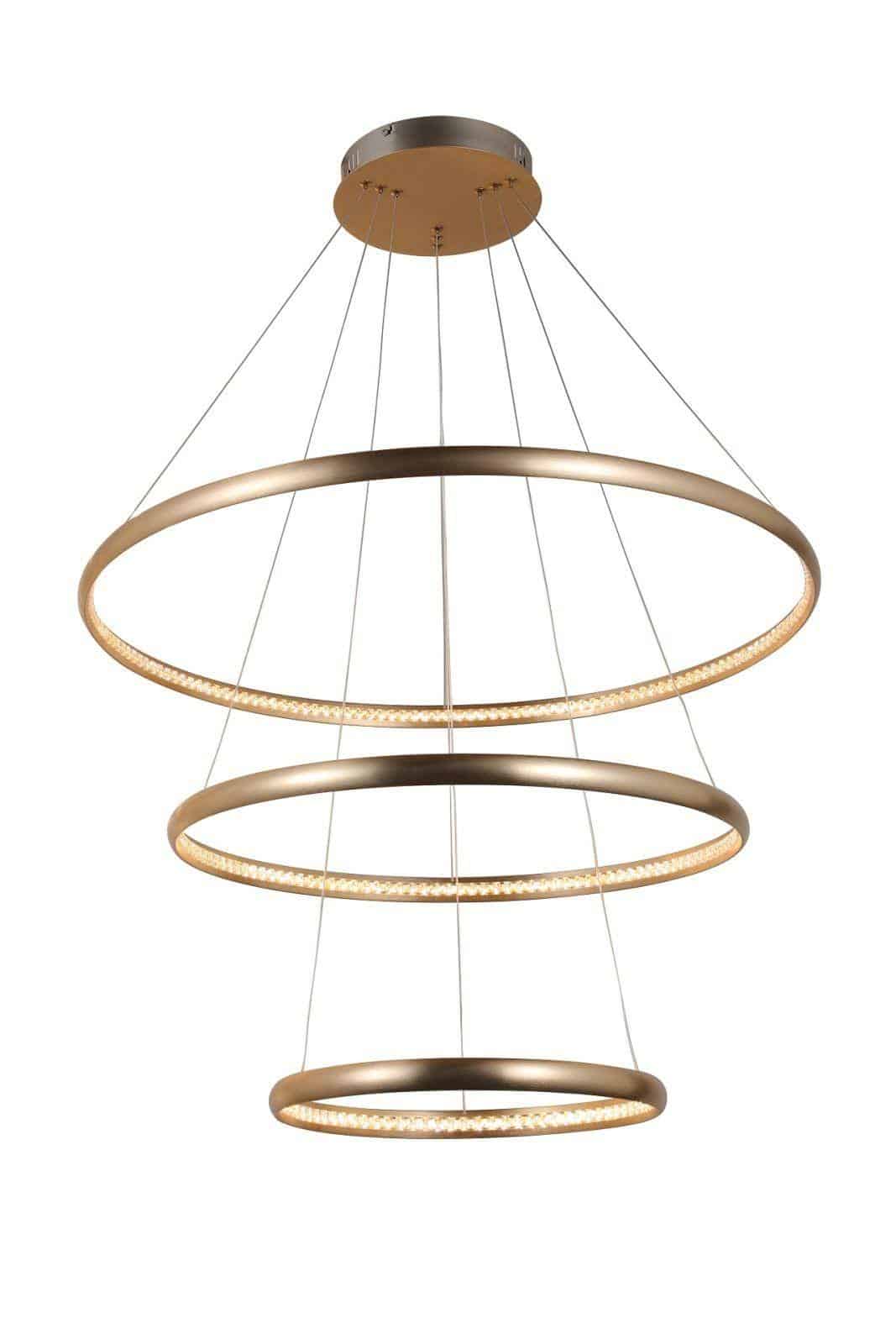 Lampa wisząca Brighton 3 (gold) AZ4429 AZZARDO