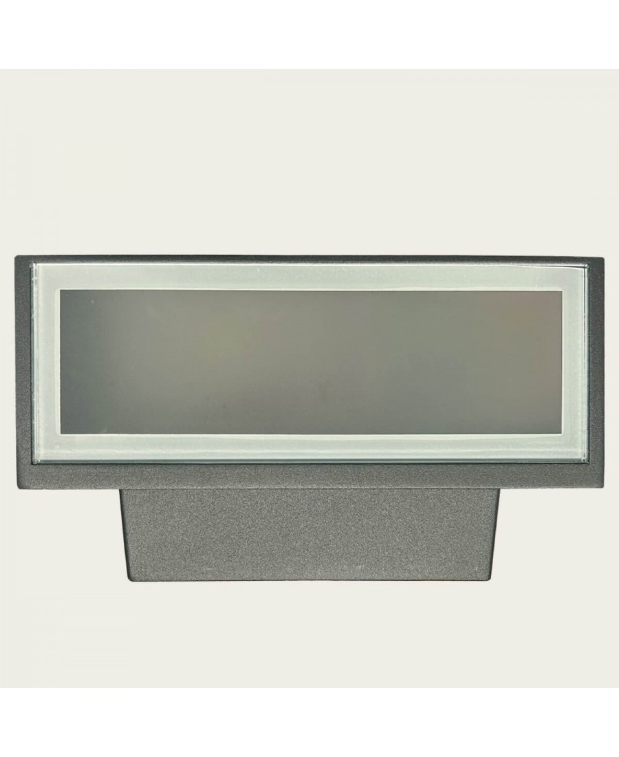 E146 OUTDOOR SCONCE 1XE27 GRAPHITE IP44 Zambelis Lights