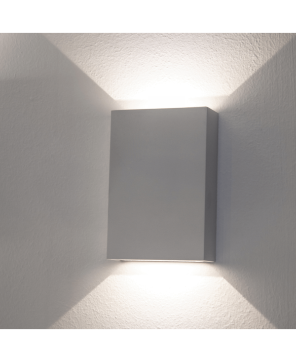 E216 OUTDOOR SCONCE LED 4W 3000K WHITE IP65 Zambelis Lights