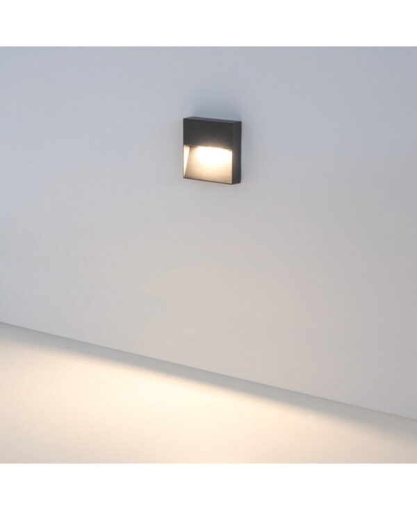 E241-G OUTDOOR SCONCE 7W SMD LED 3000K DARK GRAY IP65 Zambelis Lights