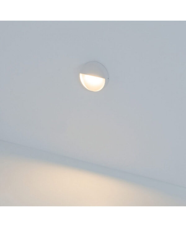 E242-W OUTDOOR SCONCE 7W SMD LED 3000K WHITE IP65 Zambelis Lights