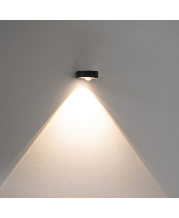 E278 OUTDOOR WALL LIGHT LED 9W 3000K ALUMINIUM GRAPHITE IP54 Zambelis Lights