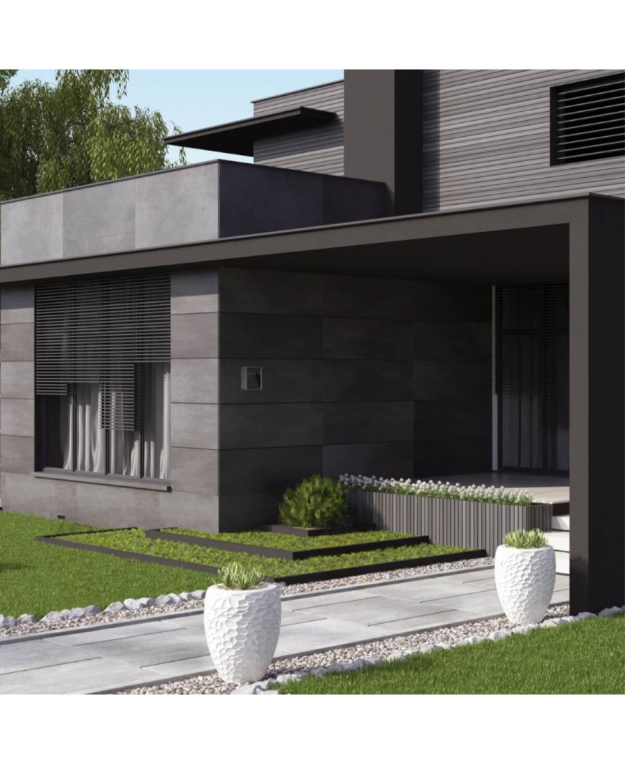 E353 OUTDOOR SCONCE LIGHT LED 13W 3000K ALUMINIUM GRAPHITE IP65 Zambelis Lights