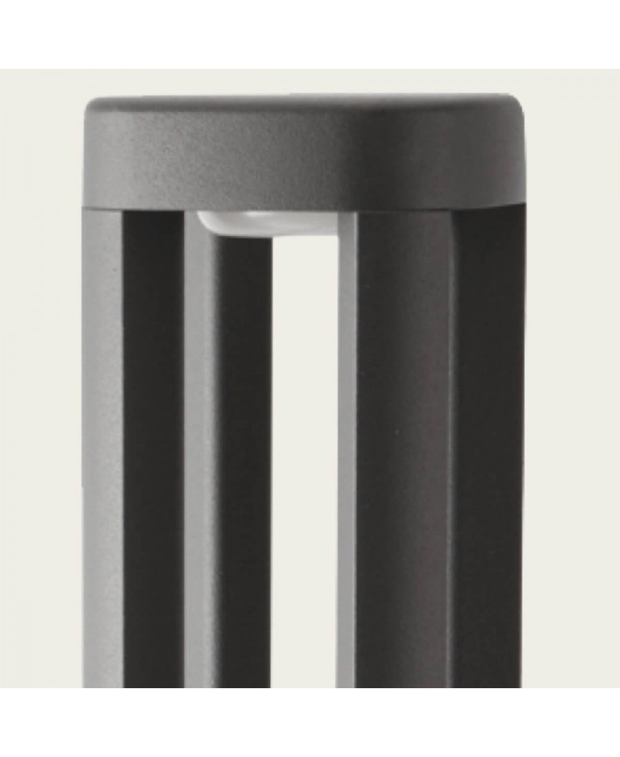 E355 OUTDOOR FLOOR LIGHT LED 7W 3000K ALUMINIUM GRAPHITE IP54 Zambelis Lights