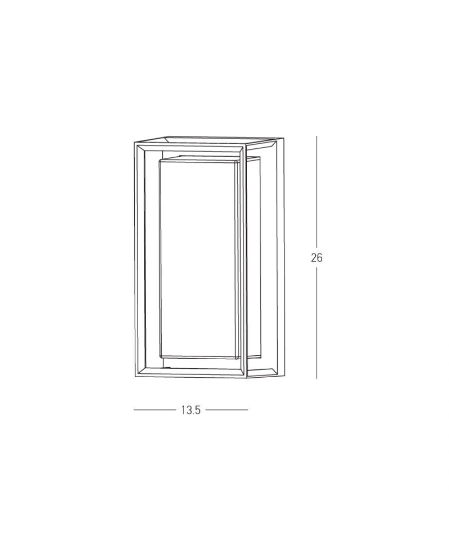 E434 OUTDOOR WALL LIGHT 1xE27 MAX 15W GRAPHITE- SMOKED DIFFUSER ALUMINIUM IP54 Zambelis Lights