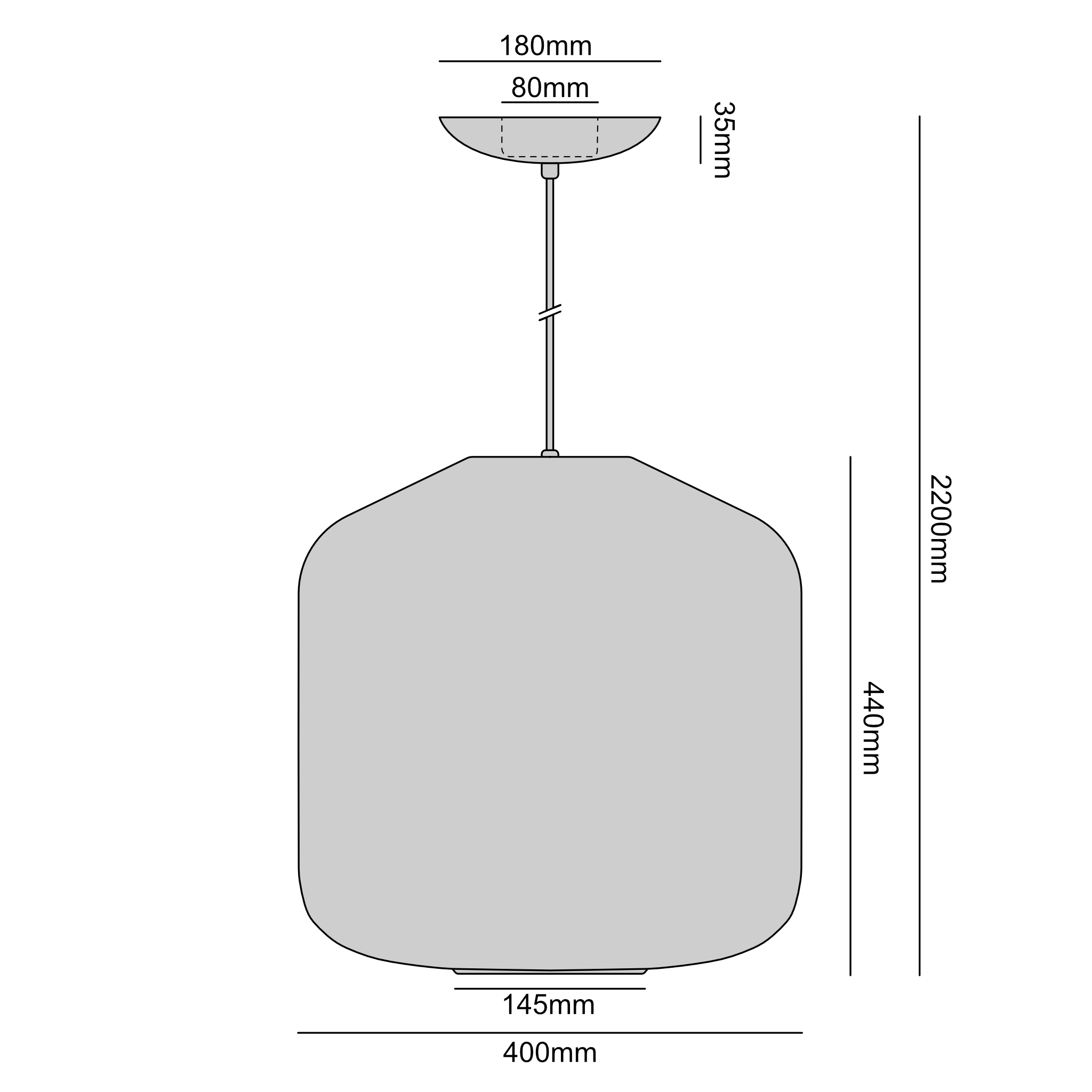 FLASK mimosa XL 8500G21_XL 3xE27 max15W Aldex