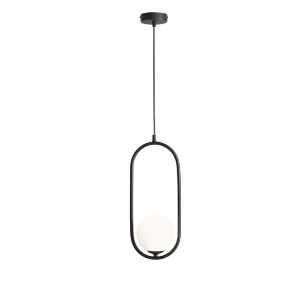 LAMPA WISZĄCA RIVA BLACK 1086G1 ALDEX