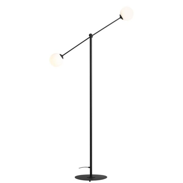 LAMPA STOJĄCA OHIO BLACK 1081A1 ALDEX