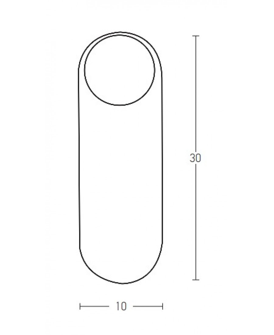 H64-B BEDROOM SCONCE 1XG9 BLACK MATT Zambelis Lights