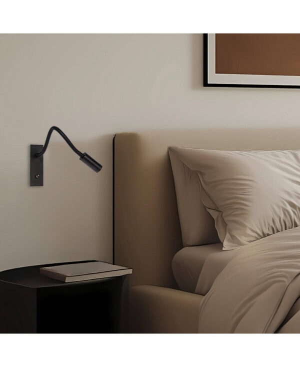 H69 RECESSED READING LAMP LED 3W 3000K BLACK Zambelis Lights
