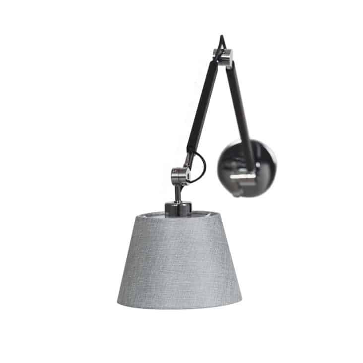 Lampa wisząca ZYTA S PENDANT grey AZ1845+AZ2601 śr.26cm AZZARDO
