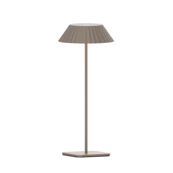 Lampa stołowa Muffin taupe IP44 T0065 MaxLight