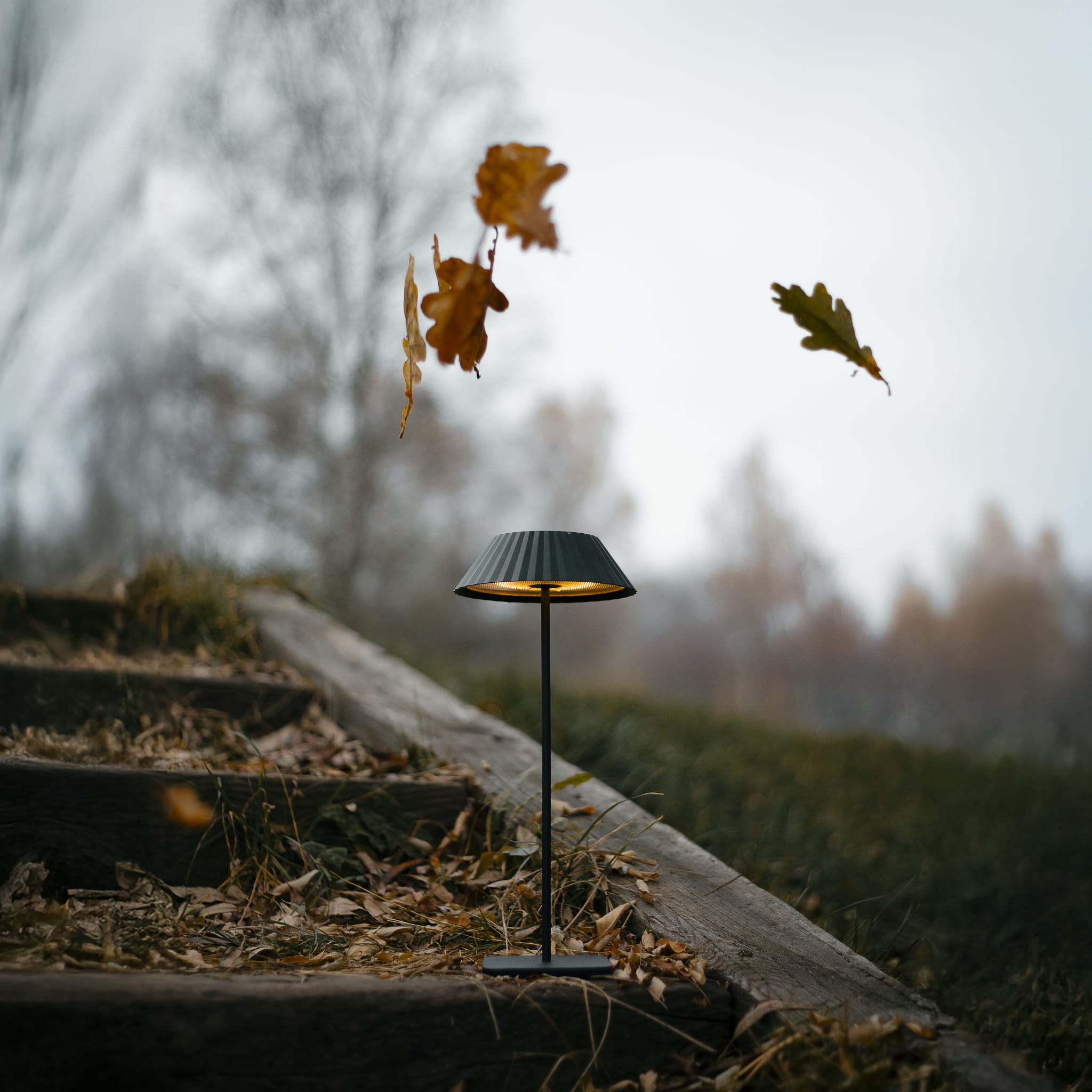 Lampa stołowa Muffin czarna IP44 T0066 MaxLight