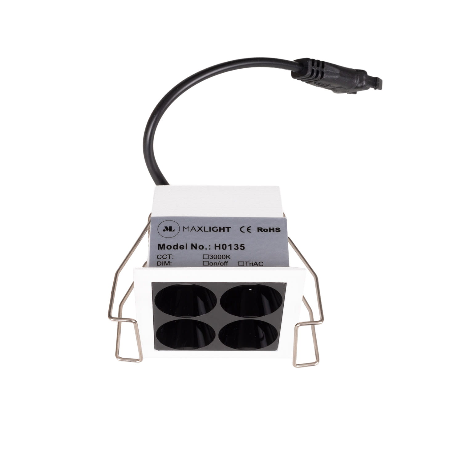 Oprawa Wpustowa X-line H0135 , do Skompletowania z Trafo HT0135 MaxLight