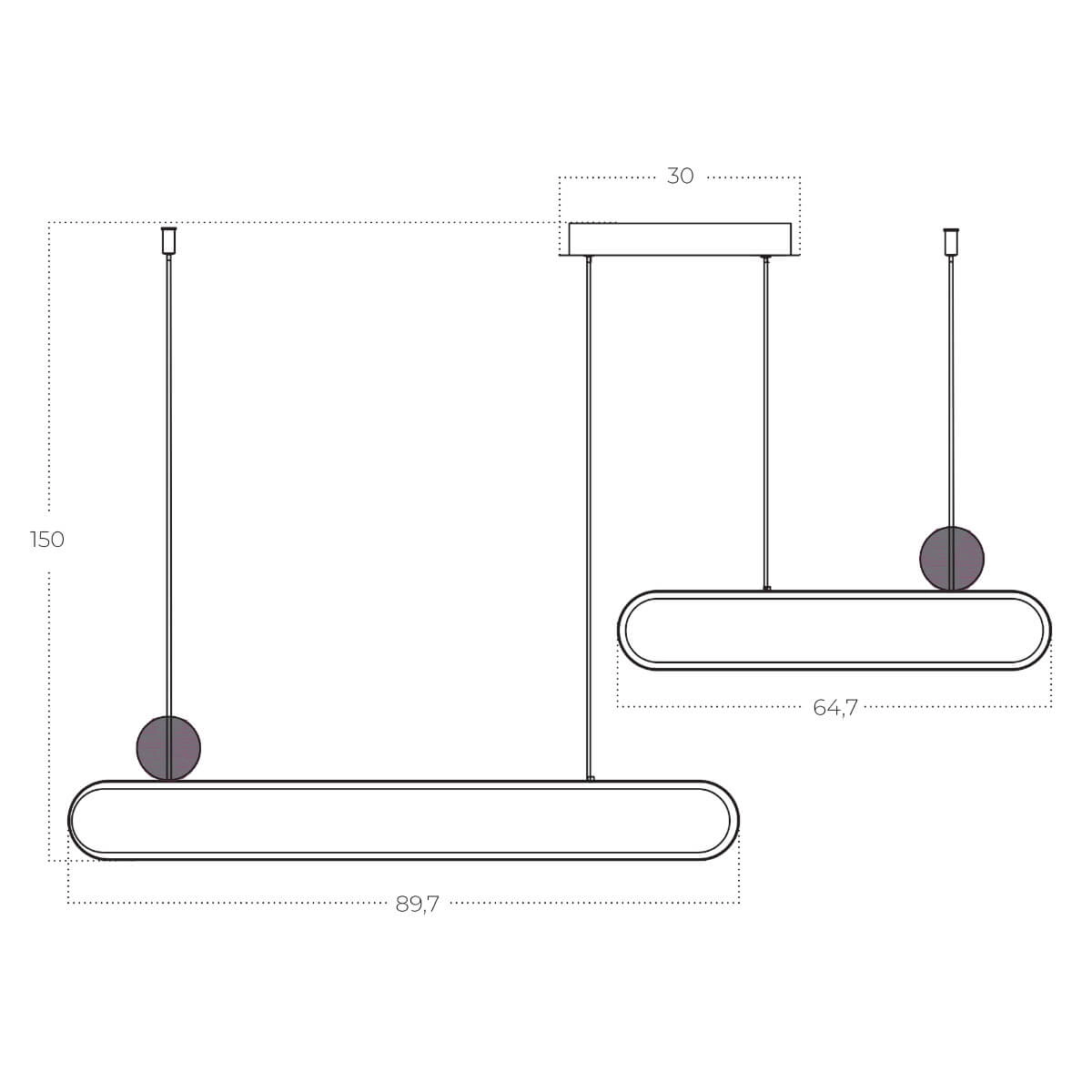 Lampa wisząca NICODEMO v2 PENDANT 3000K 3-STEP DIMM złota AZ5780 Azzardo