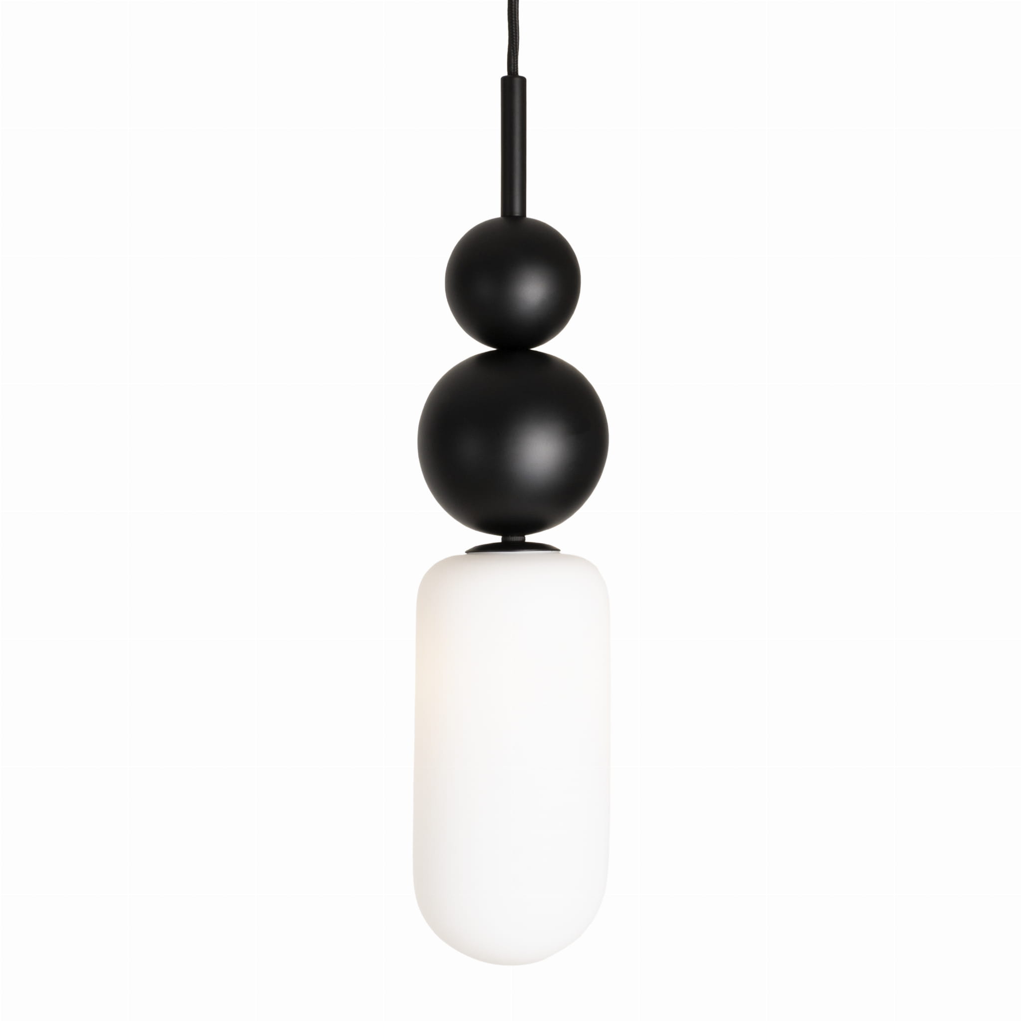 Lampa Wisząca Roma Black P0641 MaxLight