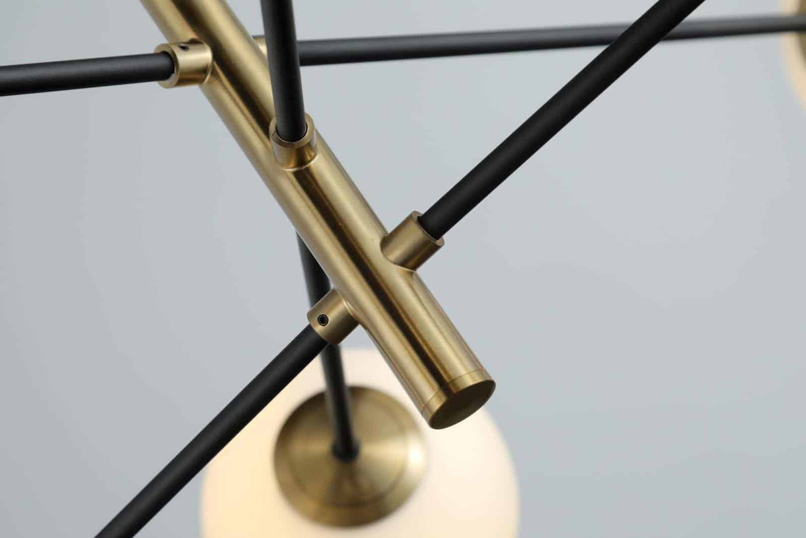Lampa wisząca Oviedo 6 (gold/black) AZ4421 AZZARDO