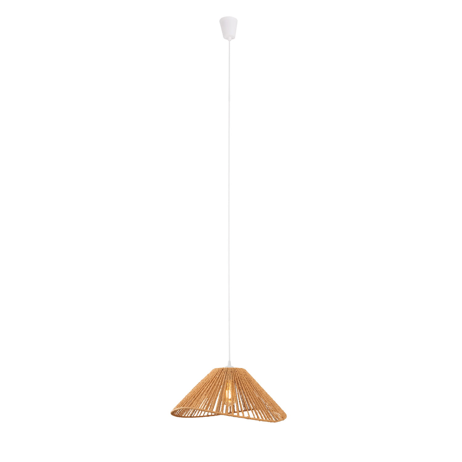 Lampa wisząca Amalfi I Natural P0577 MaxLight
