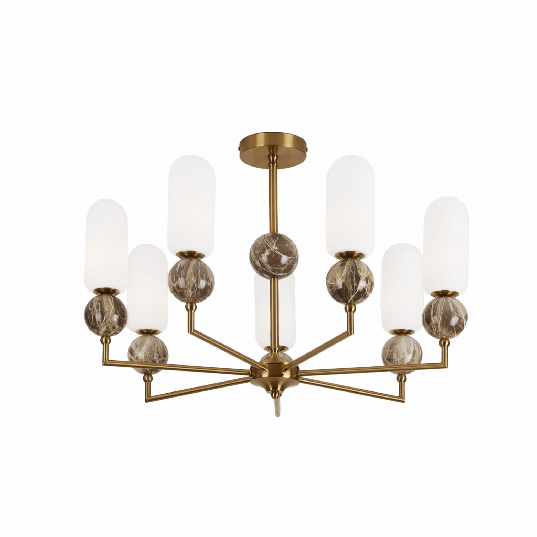 Lampa Wisząca Nova Gold 7l P0633 MaxLight