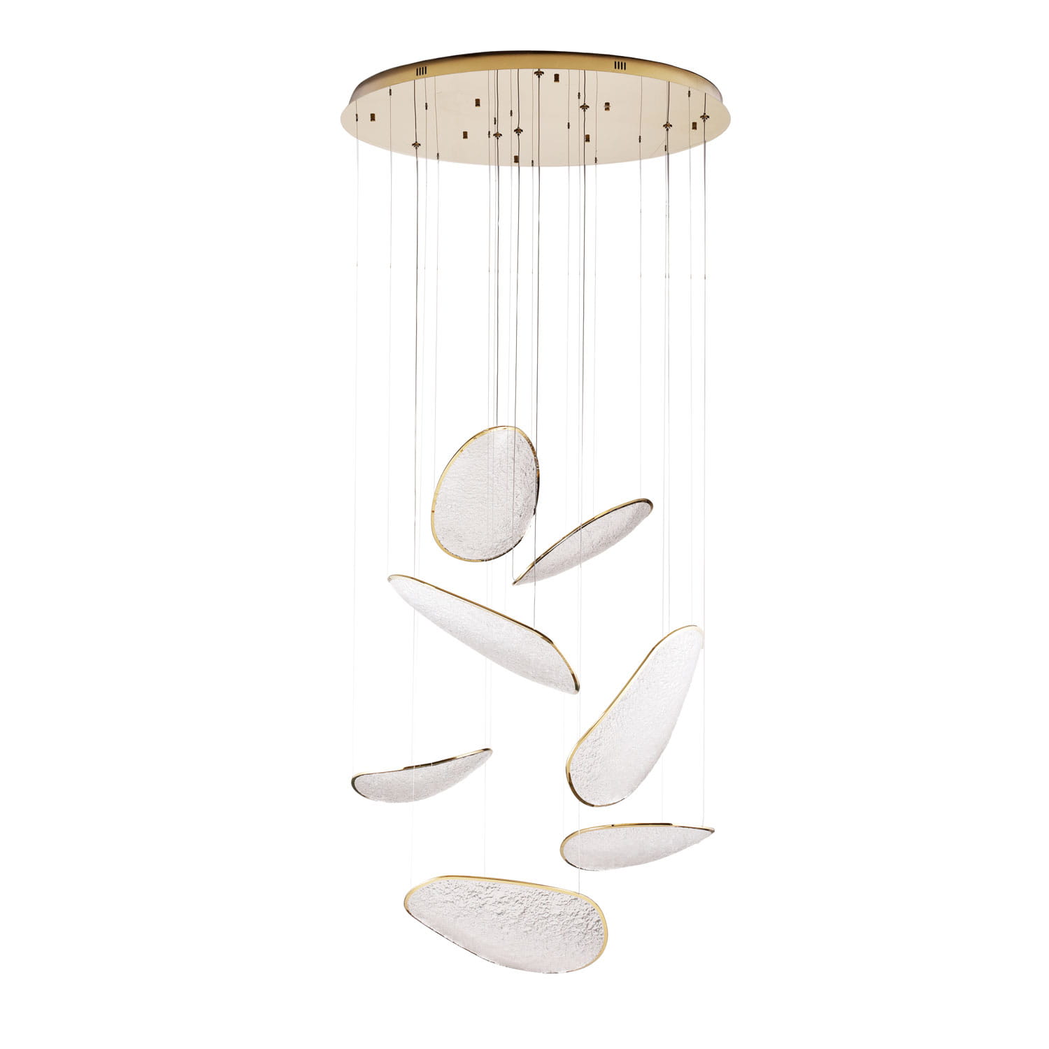 Lampa Wisząca Empire 121W, Złota P0635D MaxLight