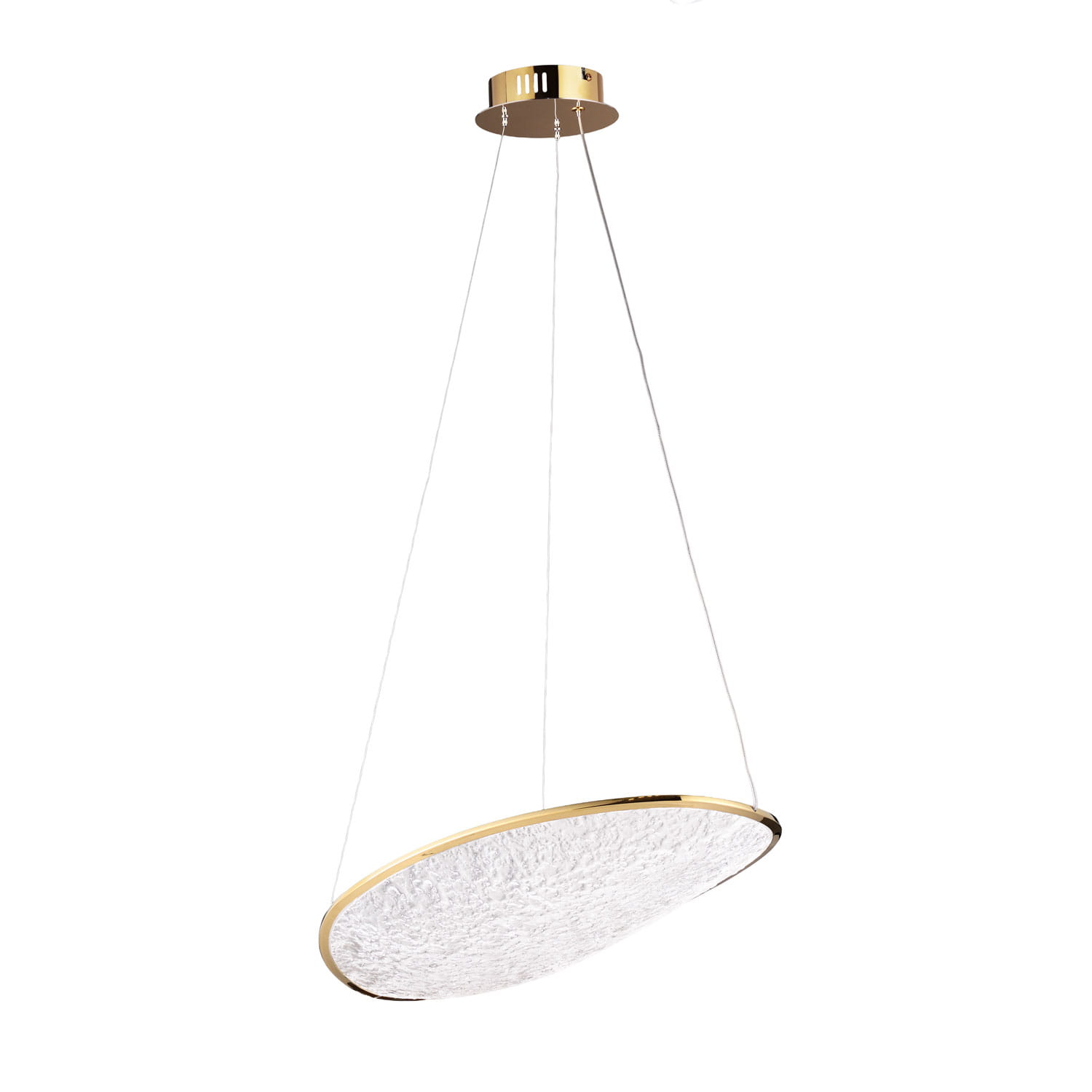 Lampa Wisząca Empire 17W, Złota P0637D MaxLight