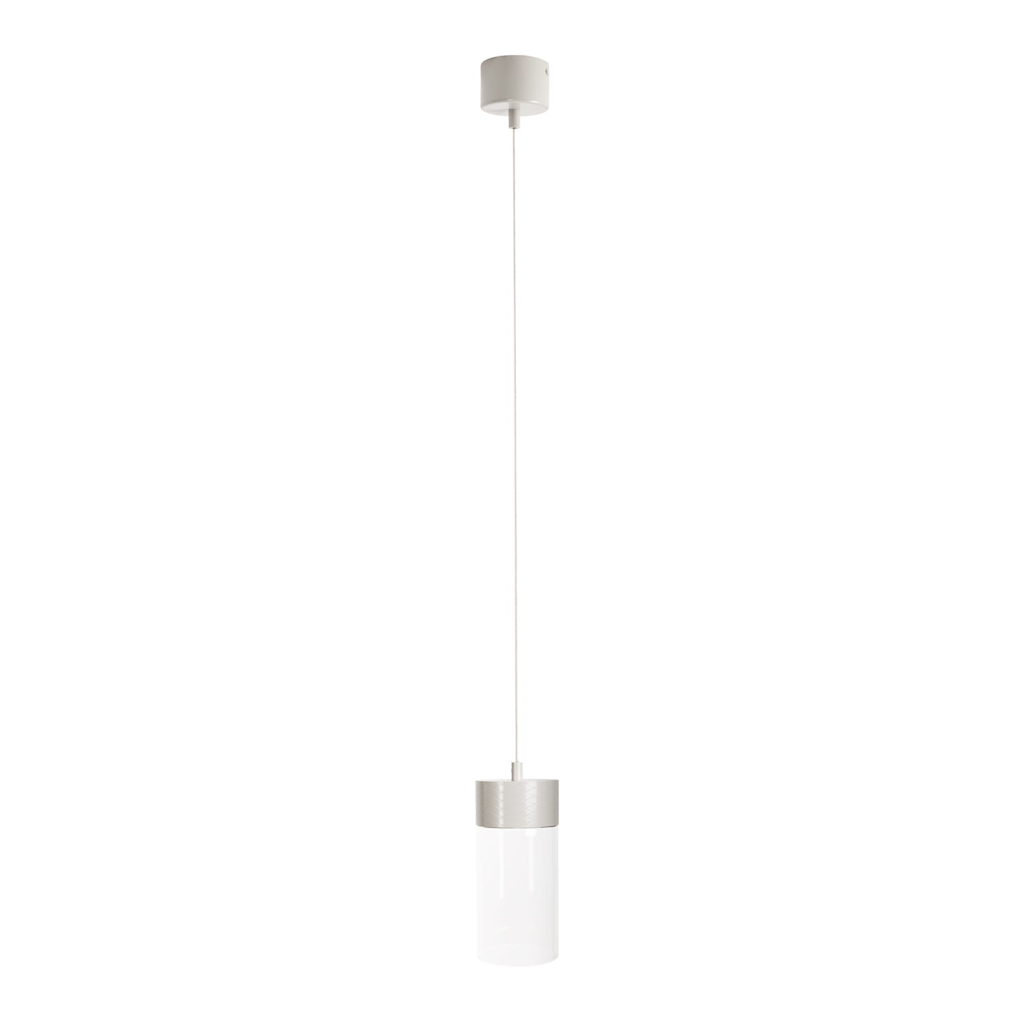 Lampa Wisząca Fusion Silk grey P0639 MaxLight
