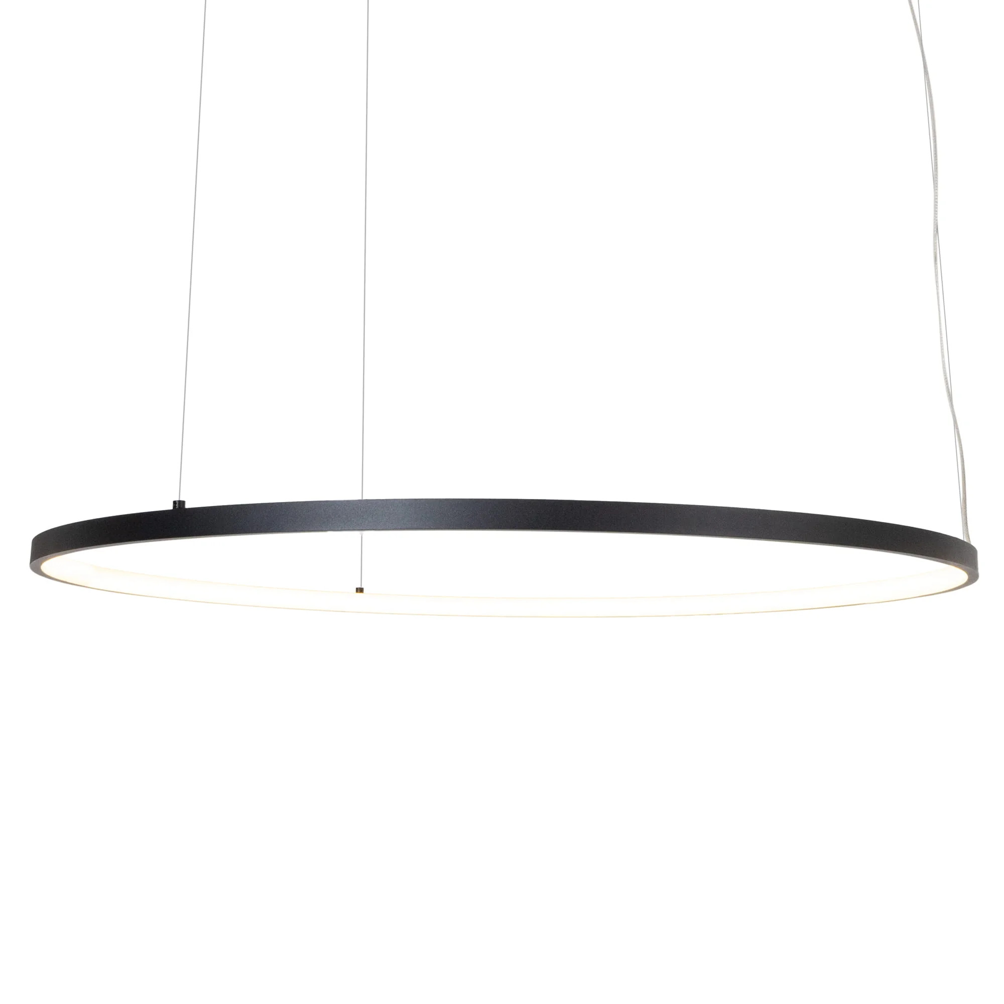 Lampa Wisząca Visual Hor 28W Black 80cm IP44 P0658 MaxLight